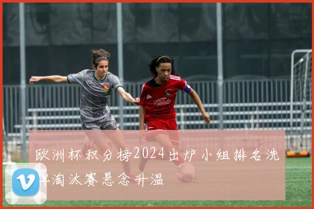 欧洲杯积分榜2024出炉小组排名洗牌淘汰赛悬念升温